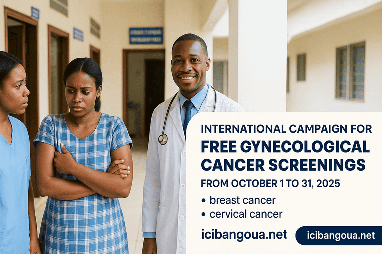 🎗️ Octobre Rose à Bangwa : Une Campagne de Dépistage Gratuit des Cancers Gynécologiques